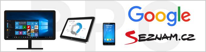 PPC reklamy osloví kdekoliv na internetu PPC reklama se zobrazuje na PC, tabletu i mobilu