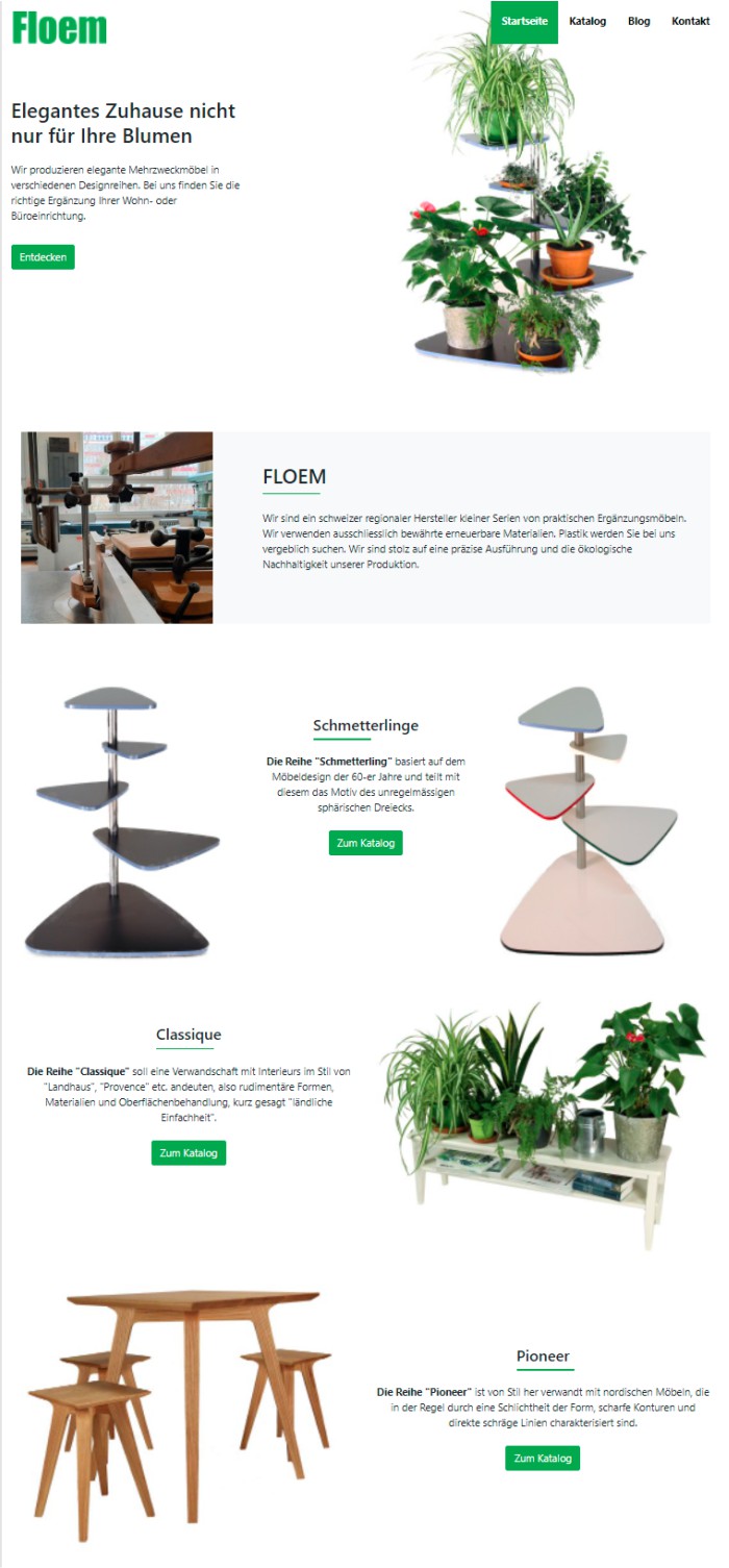 E-shop / katalog Floem