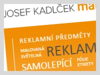 Náhled webu Josefa Kadlčeka